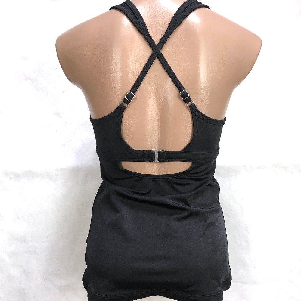 Athleta Bra-Sized High Neck Hardware Loop Tankini - Picture 10 of 15